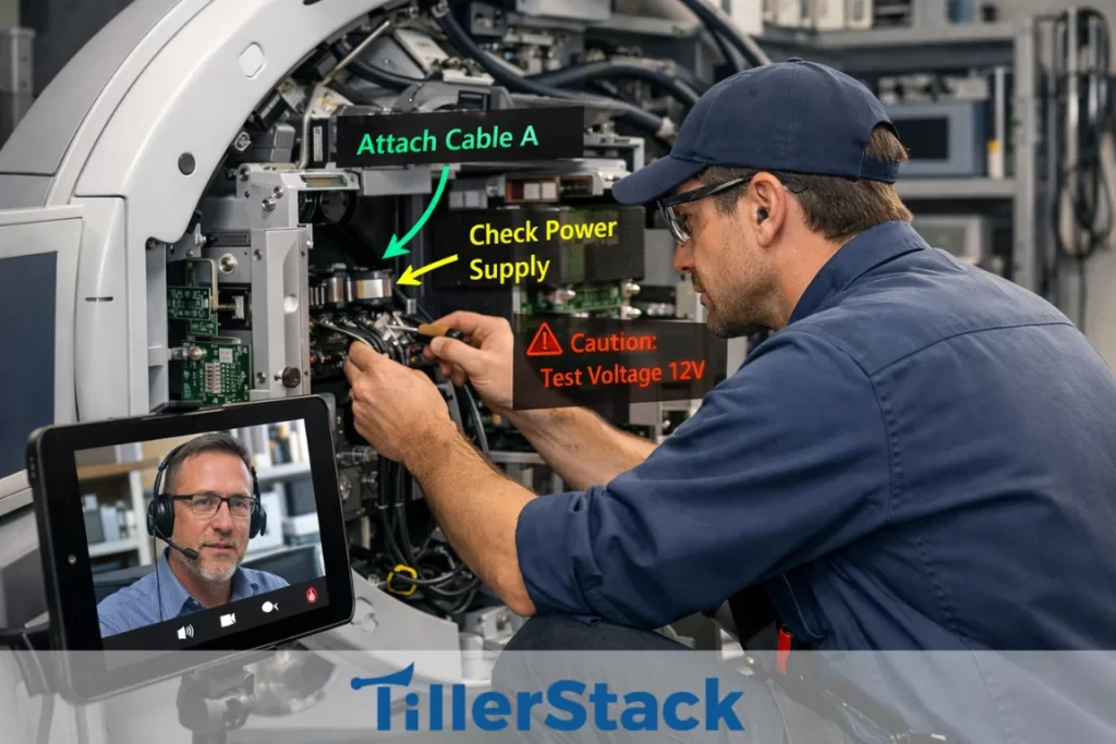 On-Site Remote Assistance Boosts Field Service Efficiency