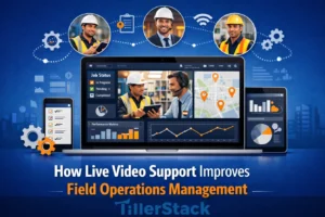 live video support for field technicians