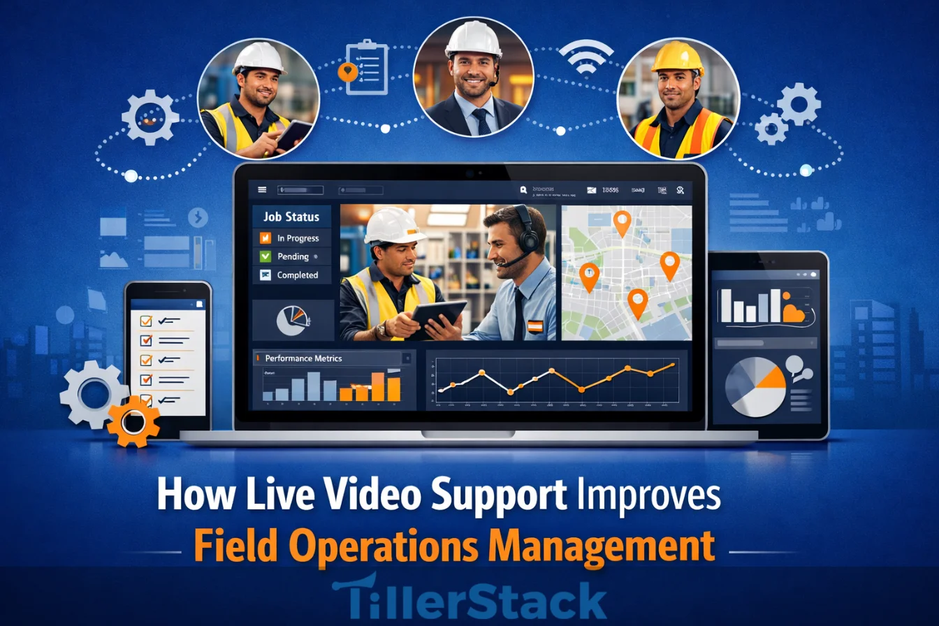 live video support for field technicians