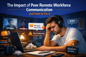 Poor Remote Workforce Communication
