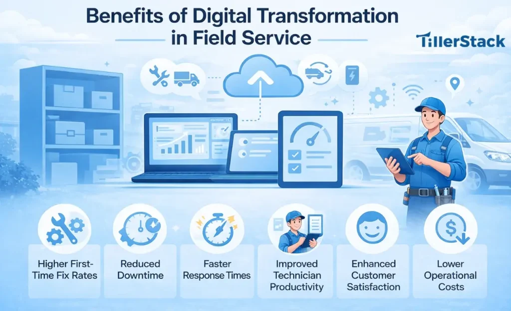 Benefits of Digital Transformation in Field Service